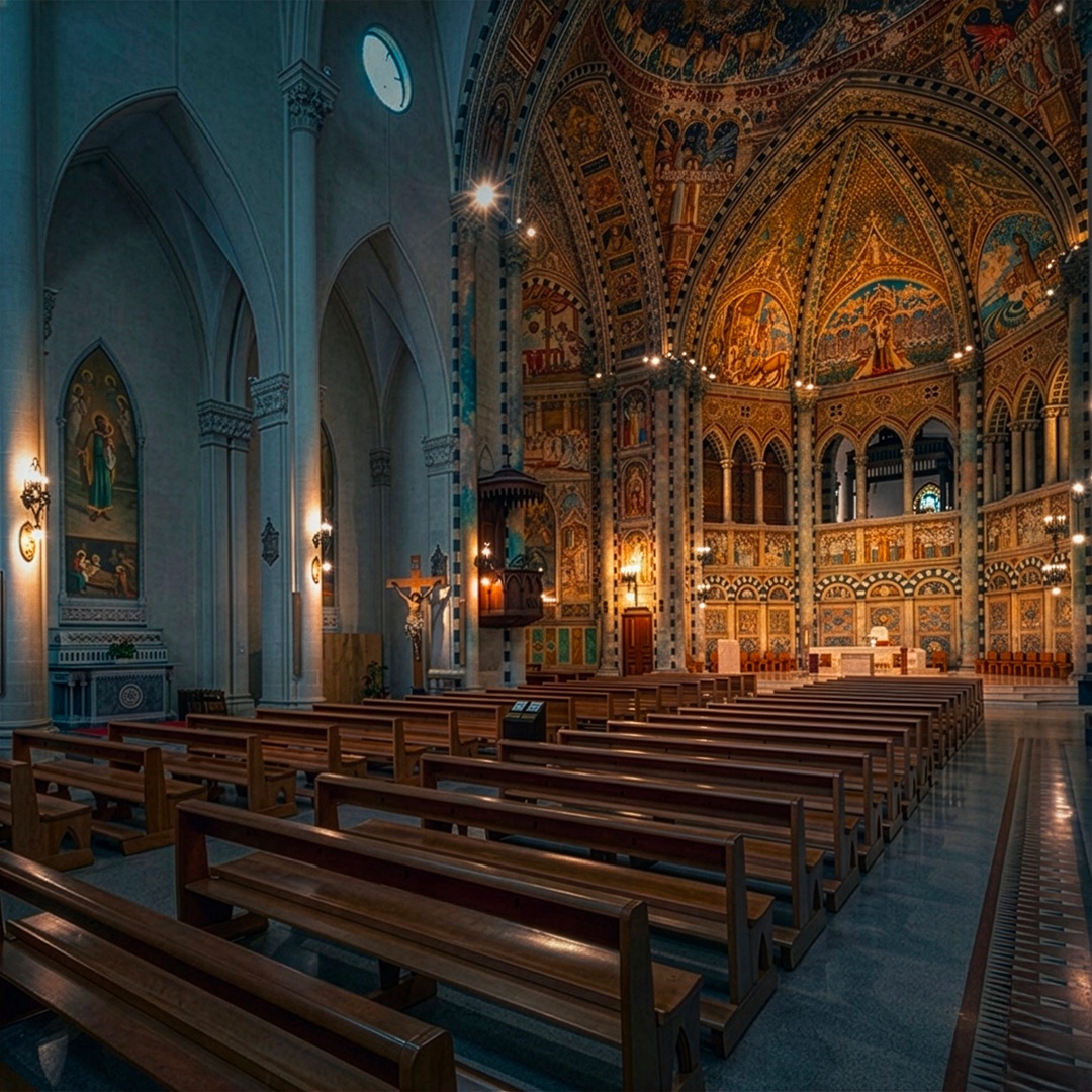Interno della Chiesa Sant&rsquo;Antonio a Fulgenzio